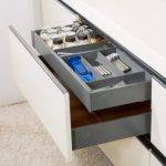 Internal cutlery drawer