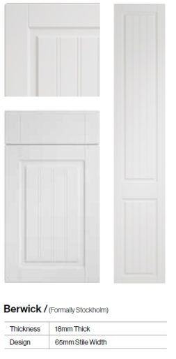 Berwick / Stockholm TandG 65mm Square raised panel (most popular)
