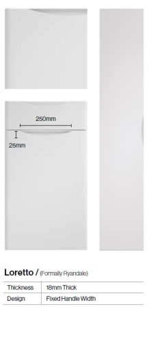 Loretto j pull fixed handle