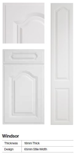 Windsor arched panel 65mm frame